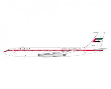United Arab Emirates B707-300 Amiri Flight A6-UAE 1:400 Scale JC Wings XX40478