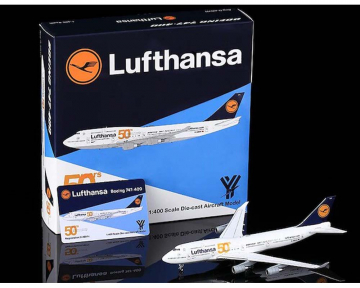 Lufthansa B747-400 Flaps Down D-ABVH 1:400 Scale YY Wings YY74412F