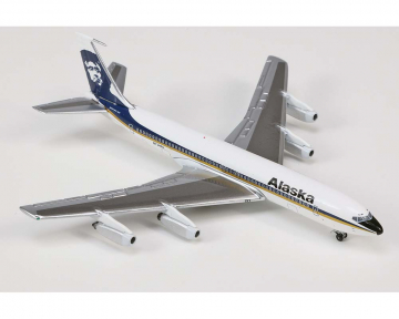 Alaska Airlines B707-300 N724PA 1:400 Scale Aeroclassics AC411496