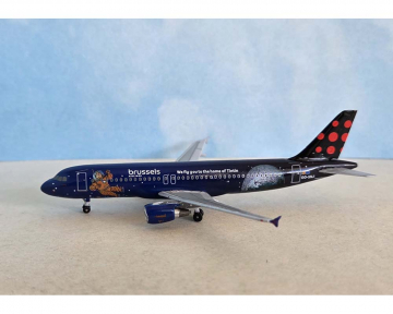Brussels Airlines A320 OO-SNJ 1:400 Scale Aeroclassics AC411543