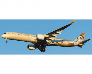 Etihad A350-1000 A6-XWC w/detachable gear, /stand 1:400 Scale Aviation400 AV4363