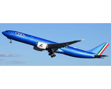 ITA Airways A330-900 EI-TUA Antonio Cairoli, w/detachable gear, /stand 1:400 Scale Aviation400 AV441