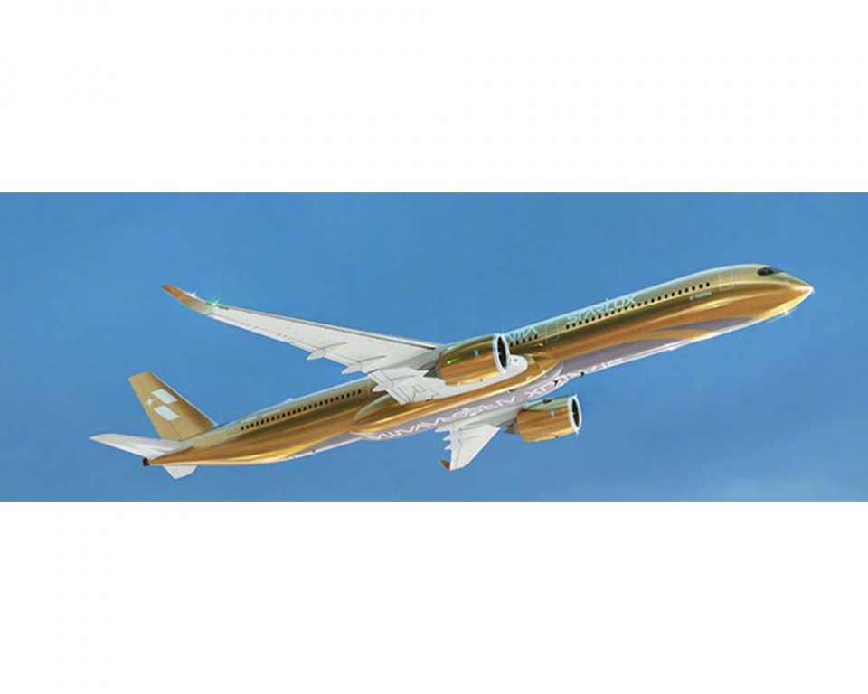 www.JetCollector.com: Starlux Airlines A350-1000 B-58554