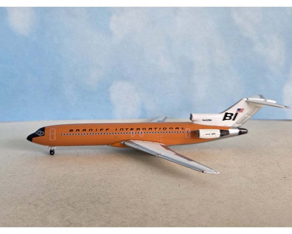 www.JetCollector.com: Braniff B727-200 N402BN 1:400 Scale Bluebox