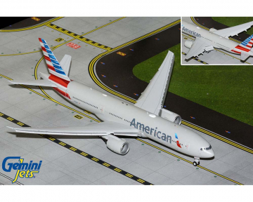 American Airlines B777-200ER flaps down N788AN 1:200 Scale Geminijets G2AAL1414F