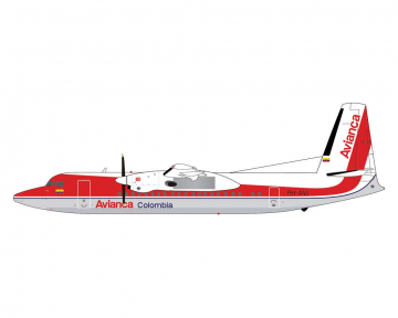 Avianca Fokker 50 PH-AVJ 1:200 Scale Geminijets G2AVA1500