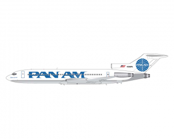 Pan American B727-200 "Clipper Goodwill" w/ polished belly N368PA 1:200 Scale Geminijets G2PAA1408