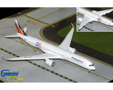 Philippine Airlines A350-1000 "85 Years," flaps down RP-C3510 1:200 Scale Geminijets G2PAL1498F
