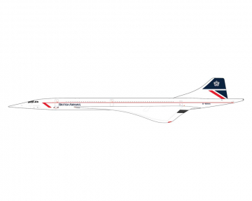 British Airways Concorde Landor livery G-BOAA 1:400 Scale Geminijets GJBAW2390