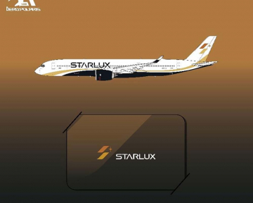 Starlux Airlines A350-900 B-58510  1:400 Scale Aero Polaris HA3590006
