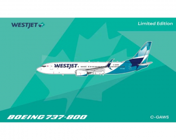 Westjet B737-800 C-GAWS 1:400 Scale Aero Polaris HA7380003