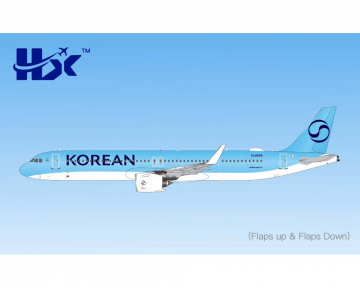 Korean Air A321 Flaps, w/stand HL8509 1:400 Scale HX Models HX-B420601FD