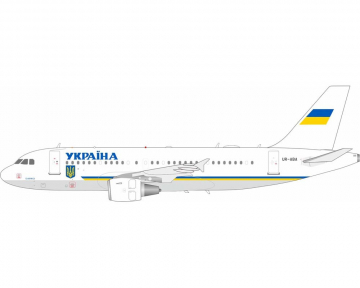 Ukranian Government A319 ACJ w/stand UR-ABA 1:200 Scale Inflight IF319UKR0726