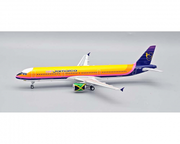 Air Jamaica A321 w/stand 6Y-JME 1:200 Scale Inflight IF321JM1125