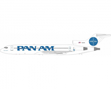 Pan Am B727-200 w/stand N364PA 1:200 Scale Inflight IF722PA0526