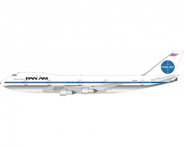 Pan American B747-100 w/stand N656PA 1:200 Scale Inflight IF741PA0626P