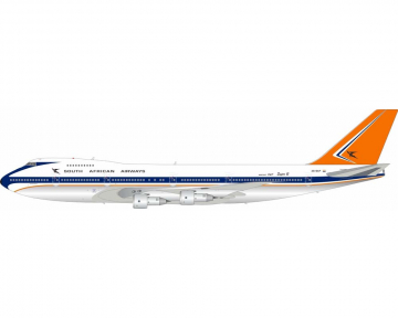 South African Airways B747-200 w/stand ZS-SAP 1:200 Scale Inflight IF742SA0426P