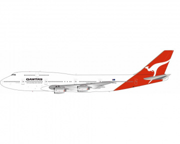 Qantas B747-300 w/stand VH-EBX 1:200 Scale Inflight IF743QF0526