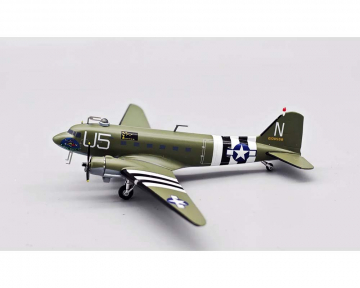 USAF C-47A Skytrain w/stand 42-100558 1:200 Scale Inflight IFC47USAF558