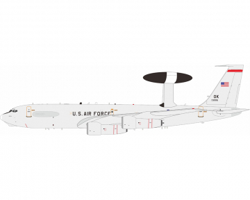 USAF E-3G Sentry w/stand 81-0005 1:200 Scale Inflight IFE3GUSAF005