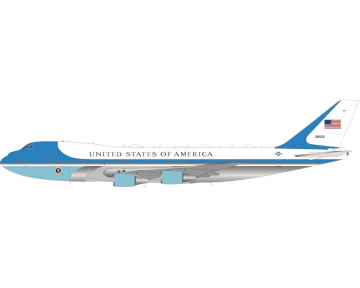USAF VC25A Air Force One, w/detachable gear, stand 28000 1:200 Scale Inflight IFVC25A1126P