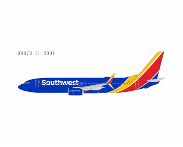 Southwest B737-700 Heart livery with halogen landing lights; with scimitar winglets N8657B 1:200 Sca