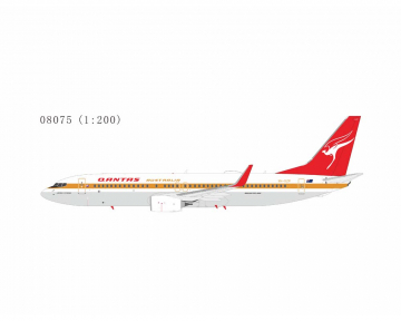 Qantas B737-700 retro 'Ochre' c/s, named 'James Strong VH-XZP 1:200 Scale NG08075