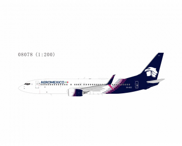 Aeromexico B737-700 new paint with scimitar winglets XA-OCC 1:200 Scale NG08078