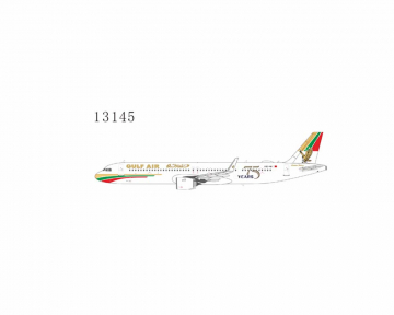 Gulf Air A321neo 75th Anniversary livery A9C-NB 1:400 Scale NG13145