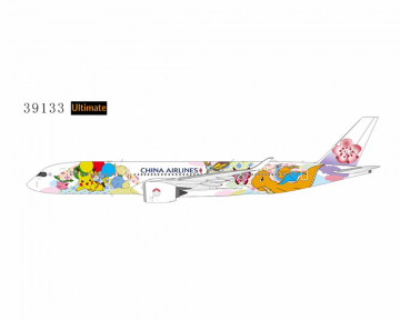 China Airlines A350-900 Pikachu Jet CI #2; Ultimate B-18916 1:400 Scale NG39133