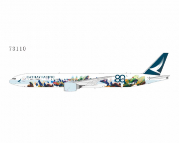 Cathay Pacific B777-300ER The Spirit of HongKong - West Kowloon B-KQU 1:400 Scale NG73110