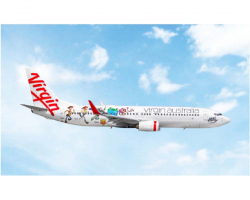 Virgin Australia Special livery B737-800 VH-YFY 1:400 Scale Phoenix PH04711