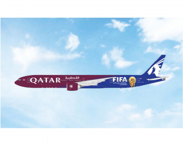 Qatar FIFA World Cup 2026 B777-300ER A7-BEH 1:400 Scale Phoenix PH04713