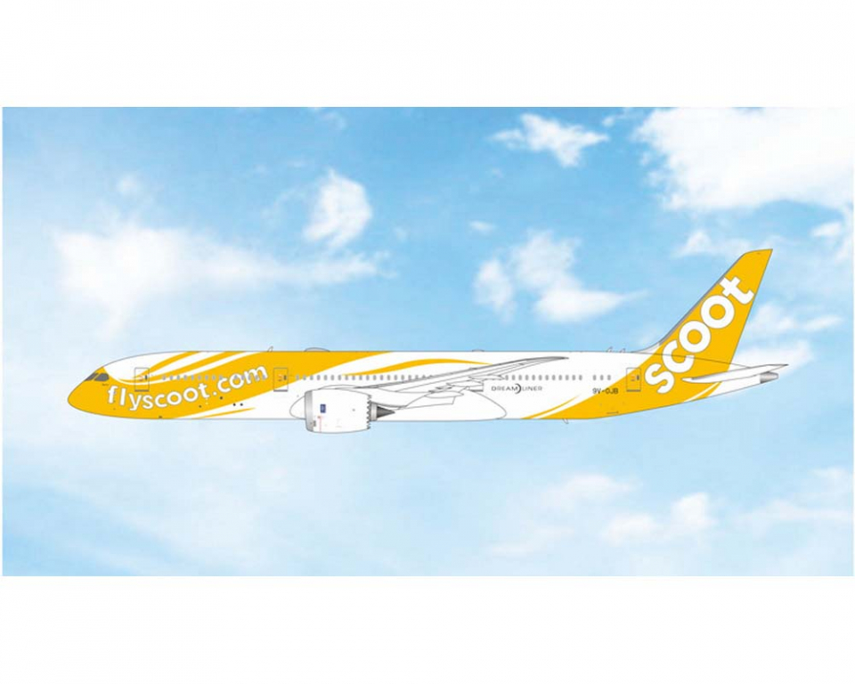 www.JetCollector.com: Scoot B787-9 9V-OJB 1:400 Scale Phoenix PH12104