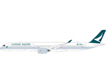 Cathay Pacific A350-1000 80 Years Together, w/stand B-LXD 1:200 Scale Whitebox WB-A350-10-008L