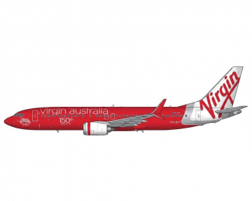Virgin Australia B737 MAX8 150th Boeing 737 VH-8VI 1:400 Scale JC Wings XX40899
