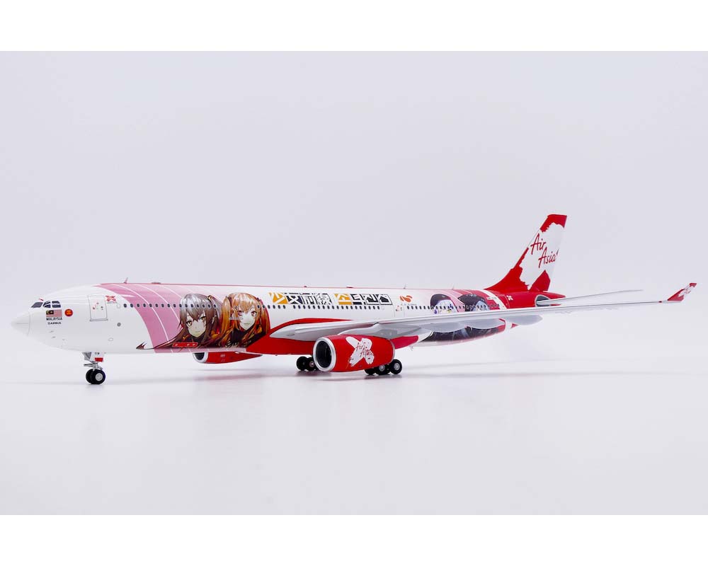 www.JetCollector.com: Air Asia X A330-300 Girls Fronline, w/stand