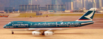 www.JetCollector.com: Herpa Cathay Pacifc Spirit of Hong Kong B747