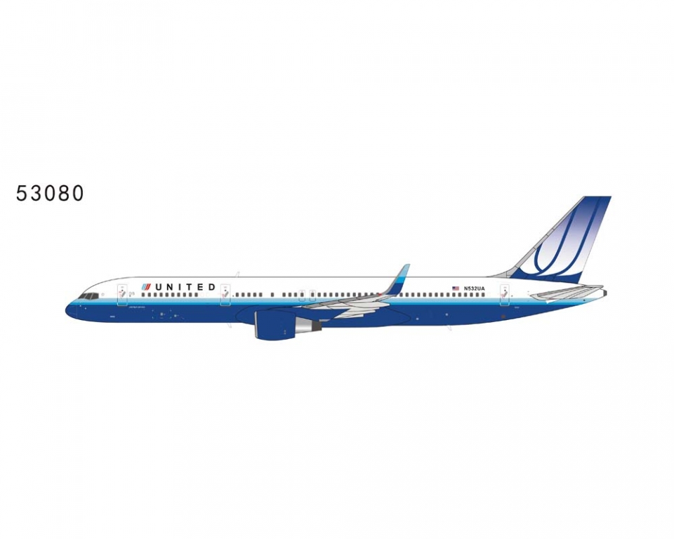 www.JetCollector.com: NG UNITED AIRLINES B757-200 BLUE TULIP