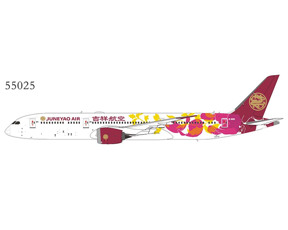 www.JetCollector.com: NG MODELS JUNEYAO AIRLINES B787-9 Special