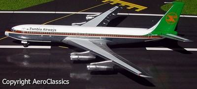 www.JetCollector.com: Zambia Airways B707-320 9J-AEB 1:400