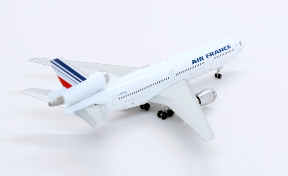 Air France Old Color DC-10-30 1:400 F-BTDC Diecast Airplane Model 