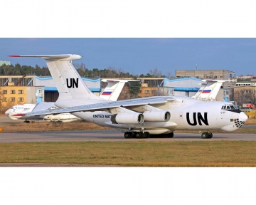 United Nations Ilyushin 76T RA-76457 1:200 Scale Plastic Aviaboss AB-A2009