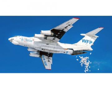 World Food Programme Ilyushin 76T RA-76780 1:200 Scale Plastic Aviaboss AB-A2010