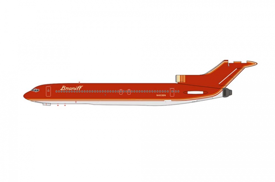 www.JetCollector.com: Aeroclassics Braniff 727-200 N463BN 1:400 Scale