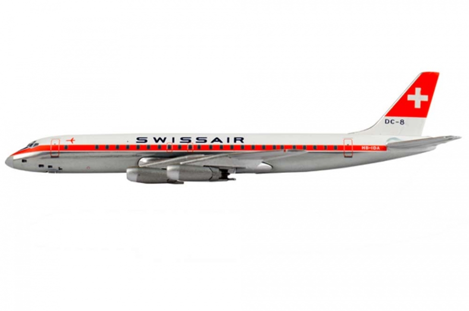 www.JetCollector.com: Aeroclassics 200 Swissair DC-8-32 HB-IDA 1