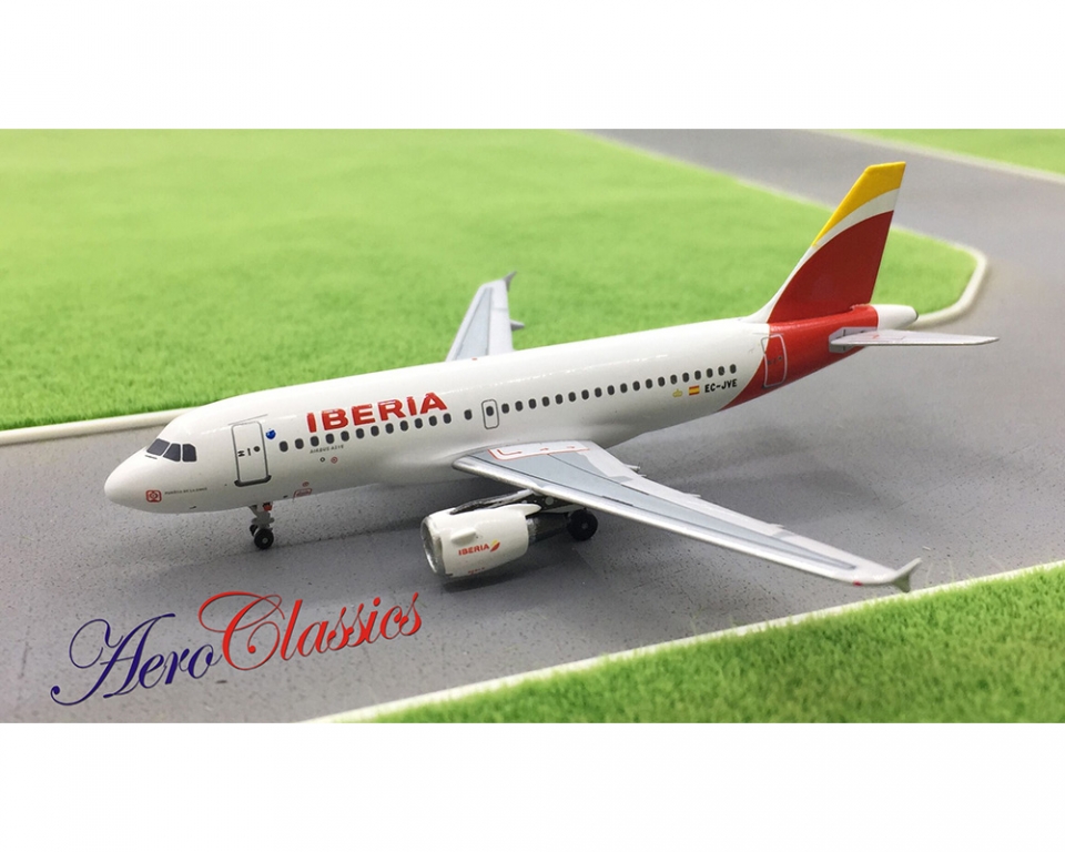 www.JetCollector.com: AEROCLASSICS IBERIA A319 NEW COLORS EC-JVE 1