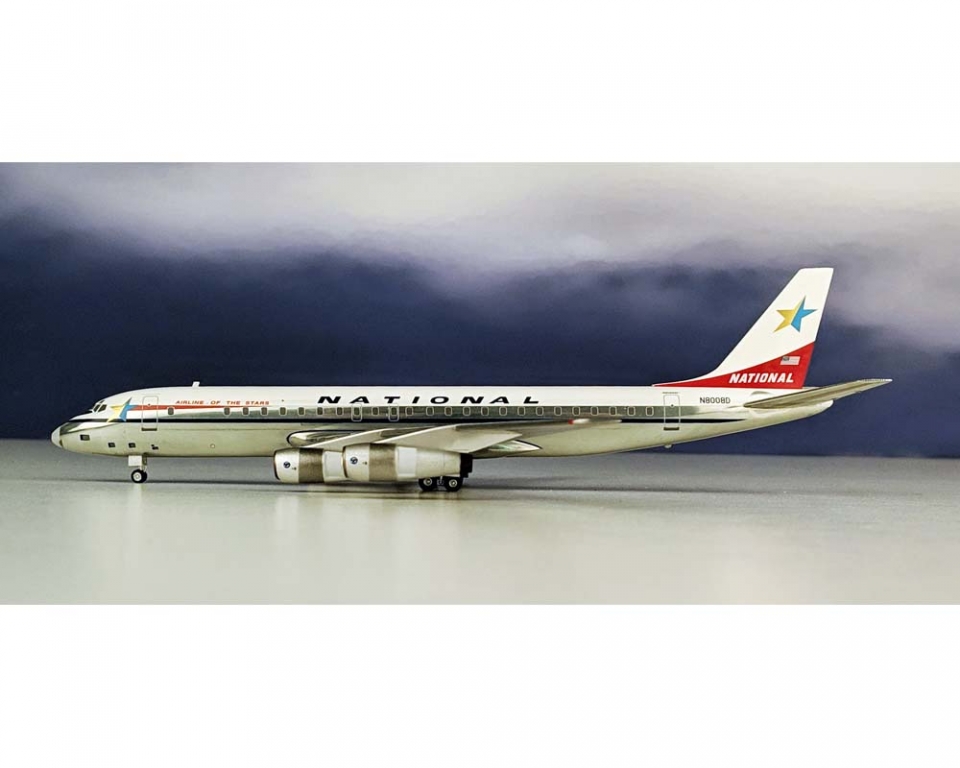 AEROCLASSICS NATIONAL AIRLINES DC-8-50  N8008D 1:200 Scale AC219334 