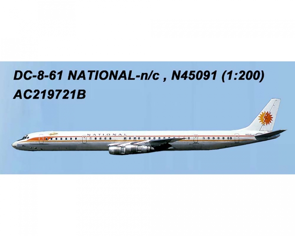 www.JetCollector.com: AEROCLASSICS NATIONAL AIRLINES DC-8-61