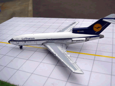 www.JetCollector.com: AEROCLASSICS LUFTHANSA B727-100 D-ABIU 1:400